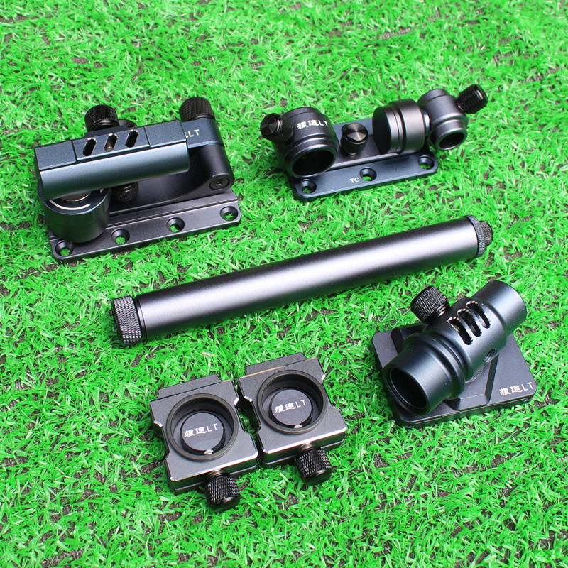 Double-barrel, six sets of guns